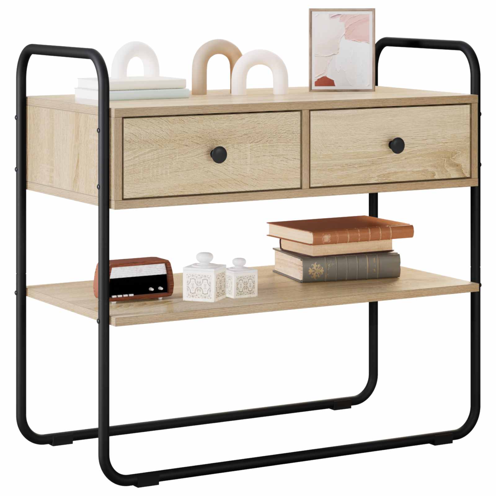 Konzolna stolica Hrast sonoma 100 x 40 x 75 cm