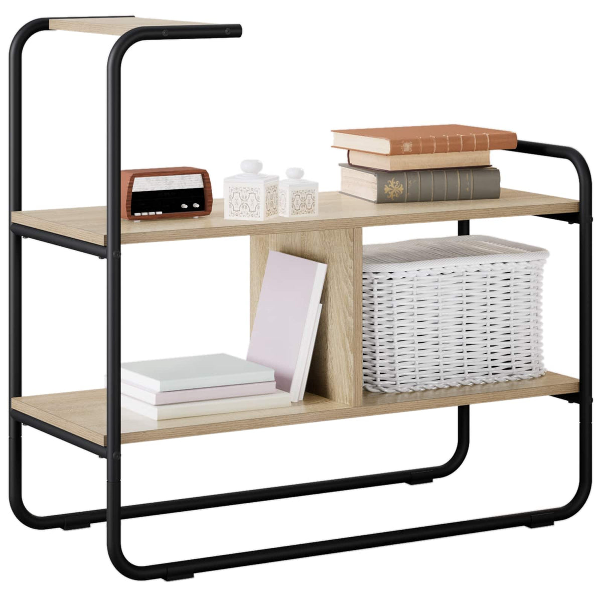 Konzolna stolica Hrast sonoma 80 x 35 x 75 cm Konstruirano drvo