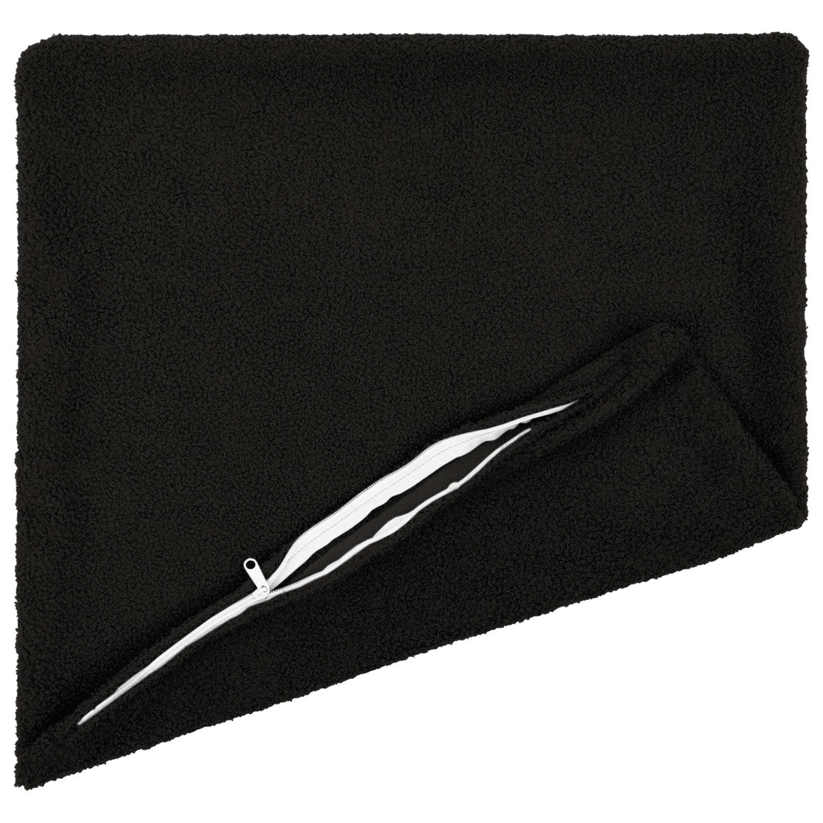 Presvlaka za jastuk 6 pcs HEERLEN Crna 30 x 30 cm Bouclé