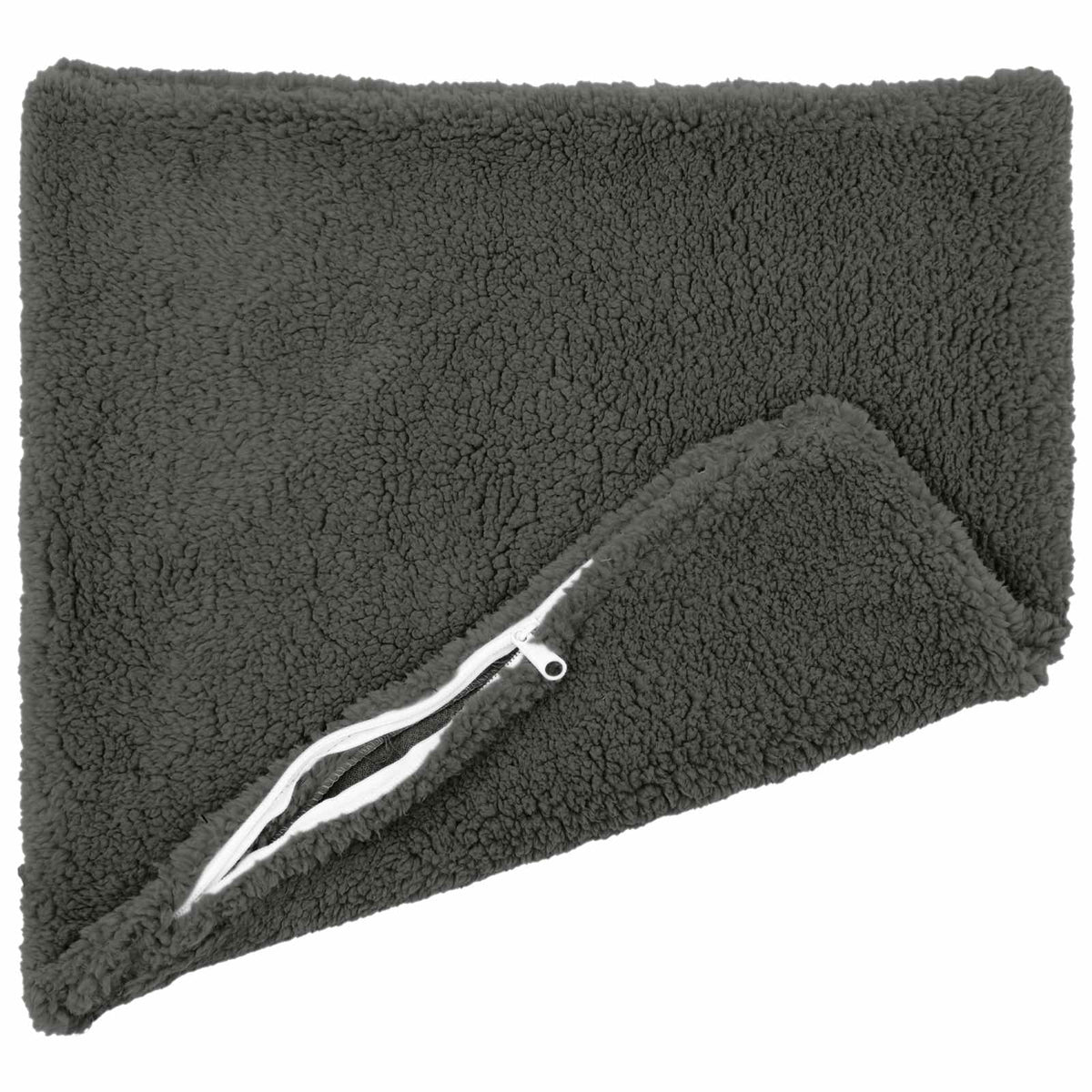 Presvlaka za jastuk 6 pcs HEERLEN Tamnosiva 30 x 30 cm Bouclé