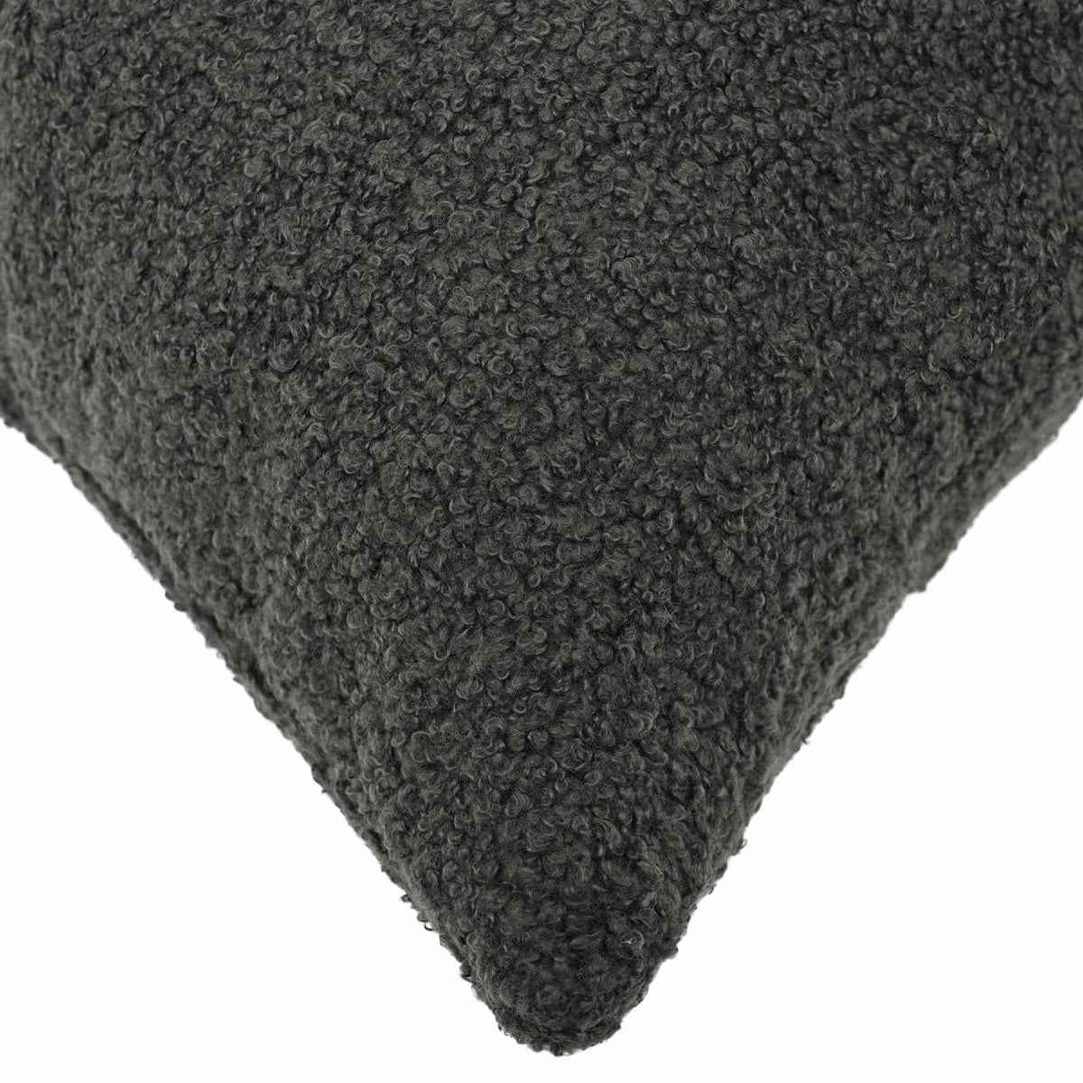Presvlaka za jastuk 2 pcs HEERLEN Tamnosiva 30 x 50 cm Bouclé