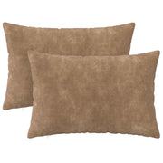Presvlaka za jastuk 2 pcs HEERLEN Sivosmeđa 30 x 50 cm