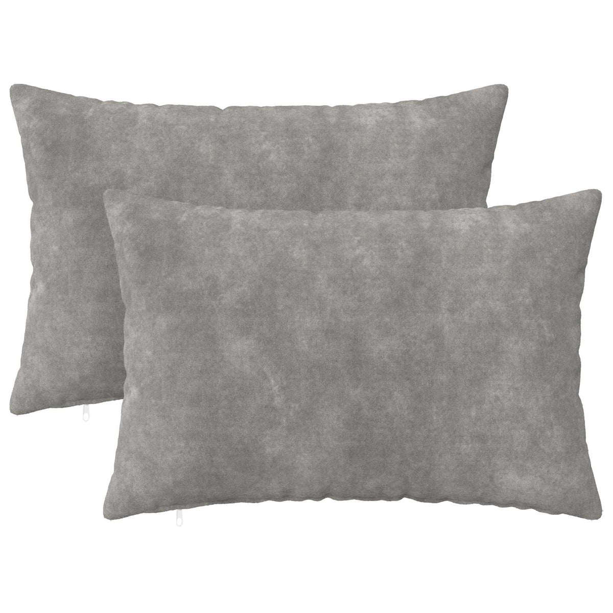 Presvlaka za jastuk 2 pcs HEERLEN Svjetlosiva 30 x 50 cm