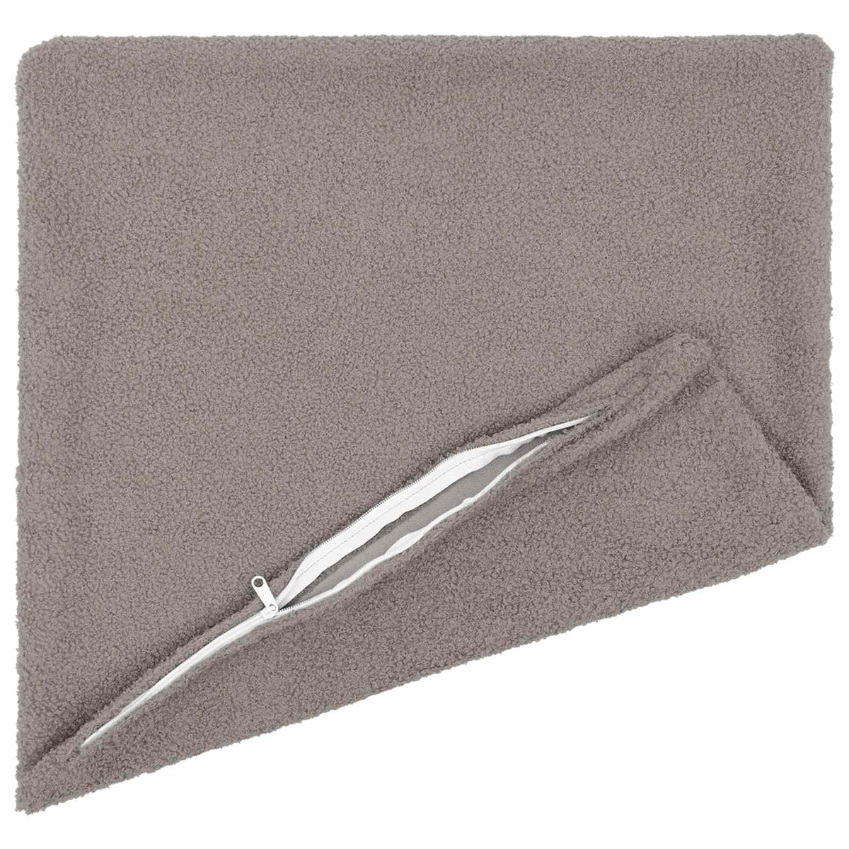 Presvlaka za jastuk 6 pcs HEERLEN Svjetlosiva 35 x 35 cm Bouclé