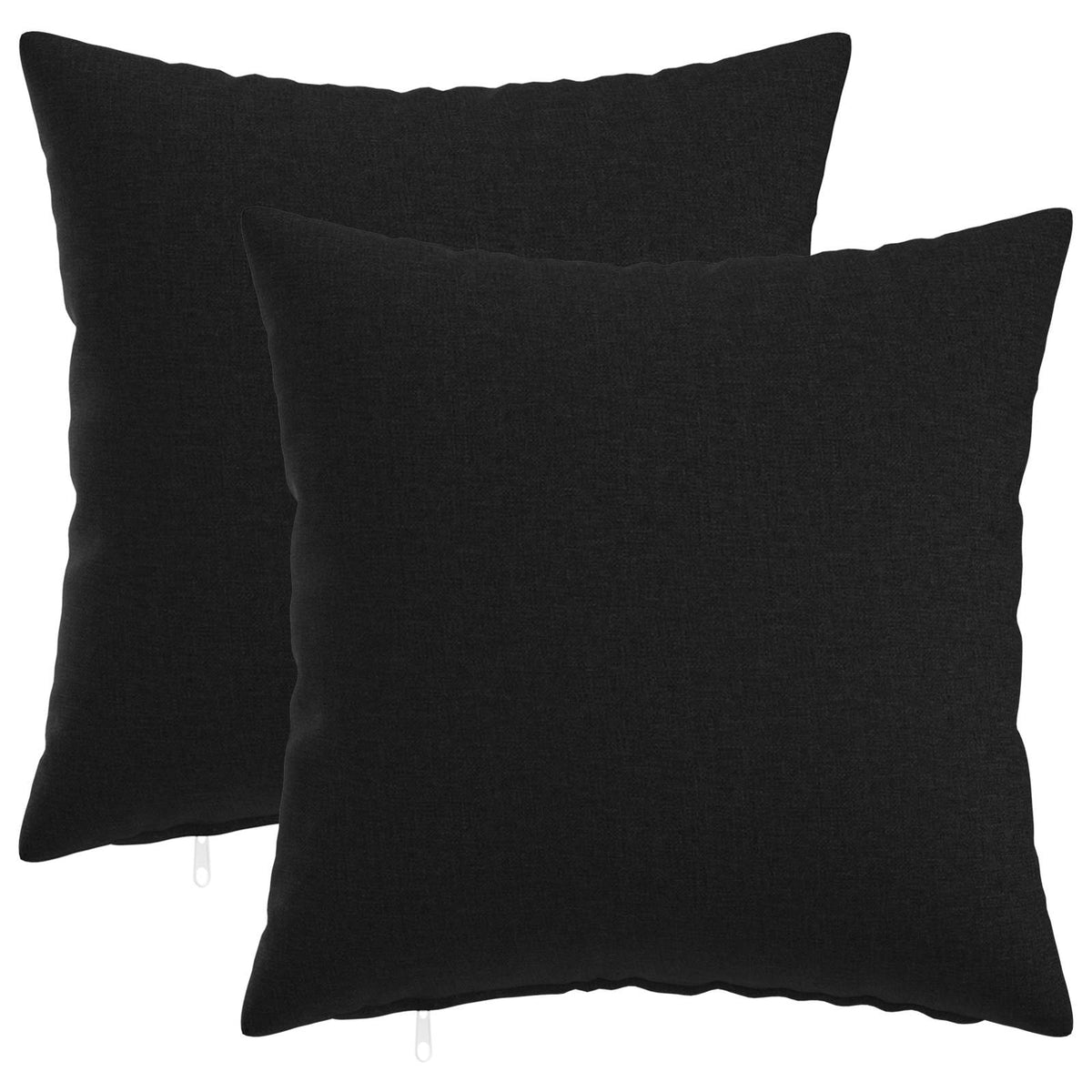 Presvlaka za jastuk 2 pcs HEERLEN Crna 40 x 40 cm