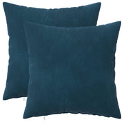 Presvlaka za jastuk 2 pcs HEERLEN Plava 40 x 40 cm Baršun