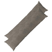 Presvlaka za jastuk 2 pcs HEERLEN Svjetlosiva 40 x 145 cm