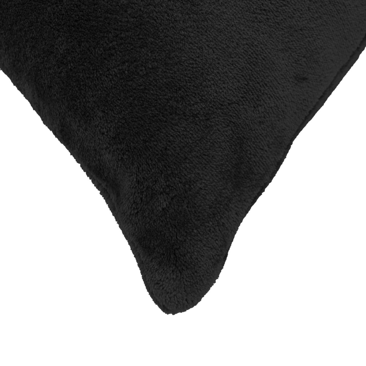 Presvlaka za jastuk HEERLEN Crna 40 x 145 cm Flanel