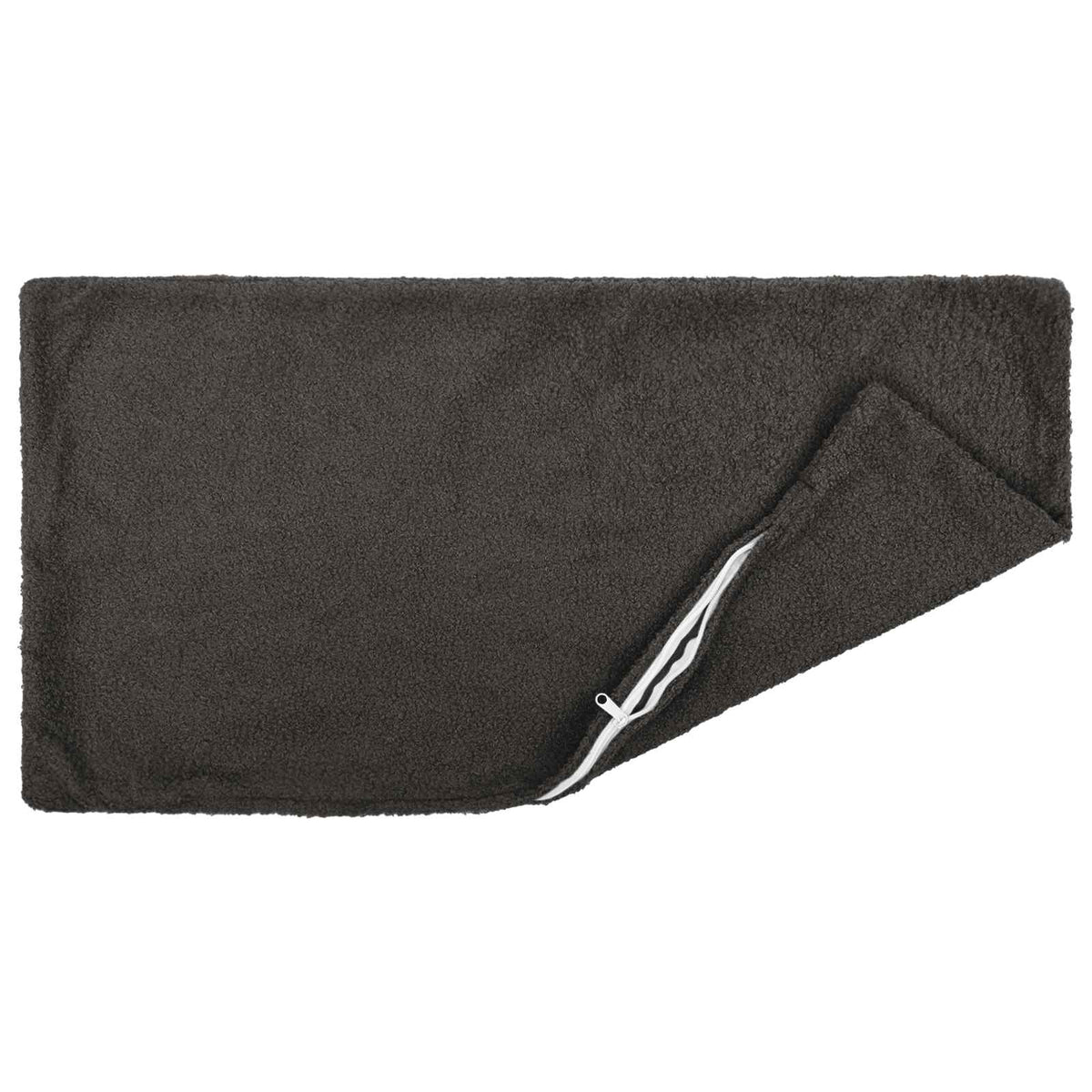 Presvlaka za jastuk 6 pcs HEERLEN Tamnosiva 40 x 60 cm Bouclé