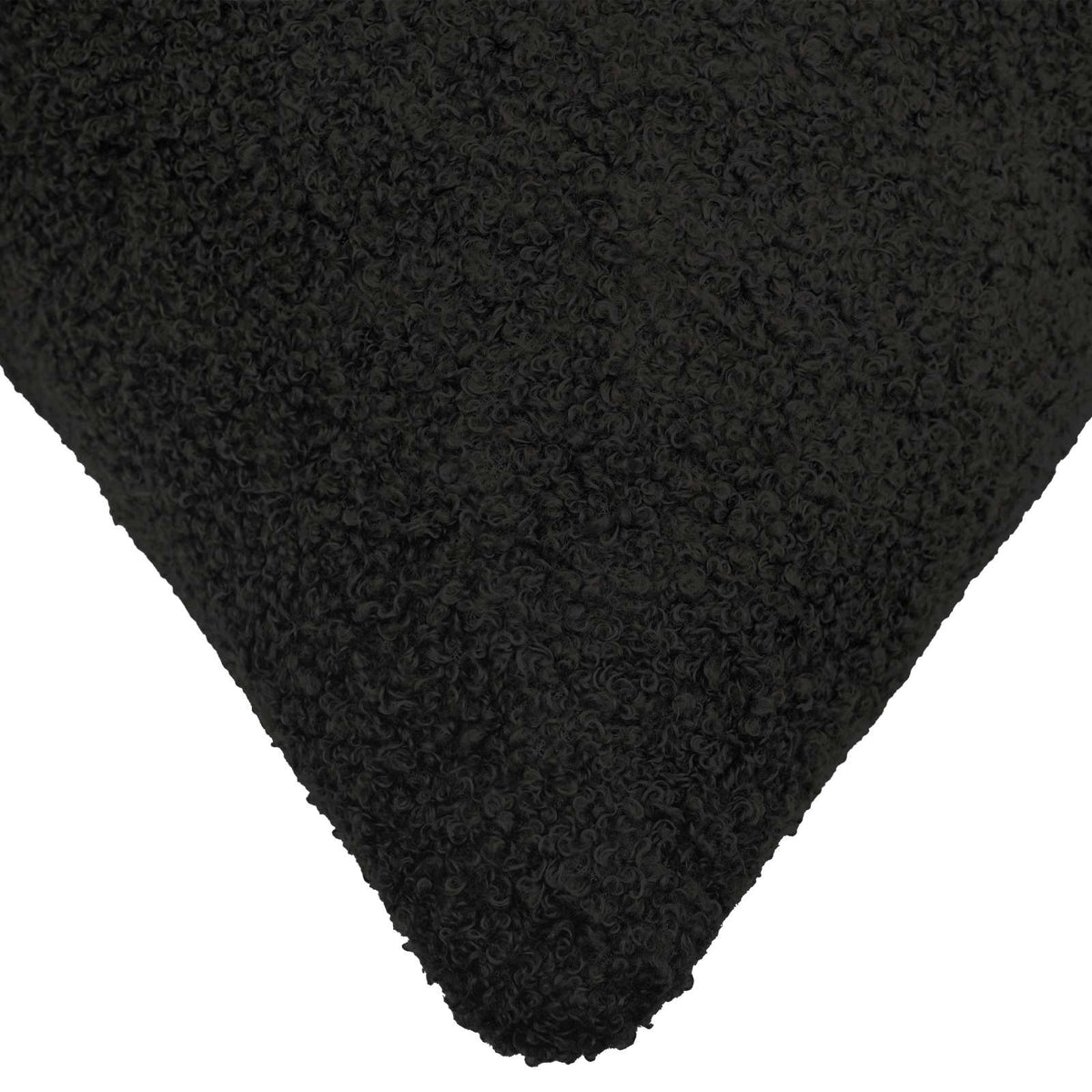 Presvlaka za jastuk 6 pcs HEERLEN Crna 40 x 60 cm Bouclé