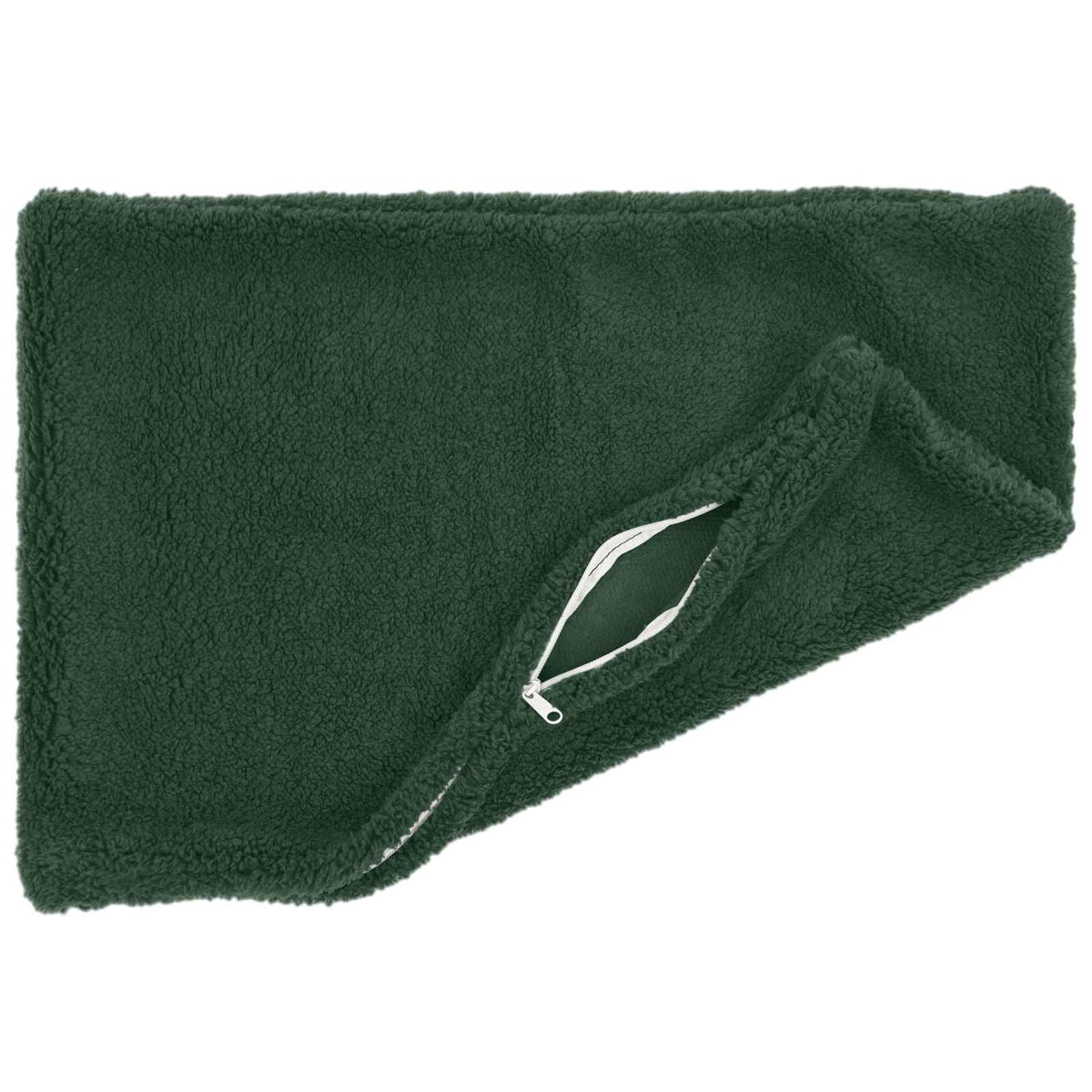 Presvlaka za jastuk 6 pcs HEERLEN Tamnozelena 40 x 60 cm Bouclé