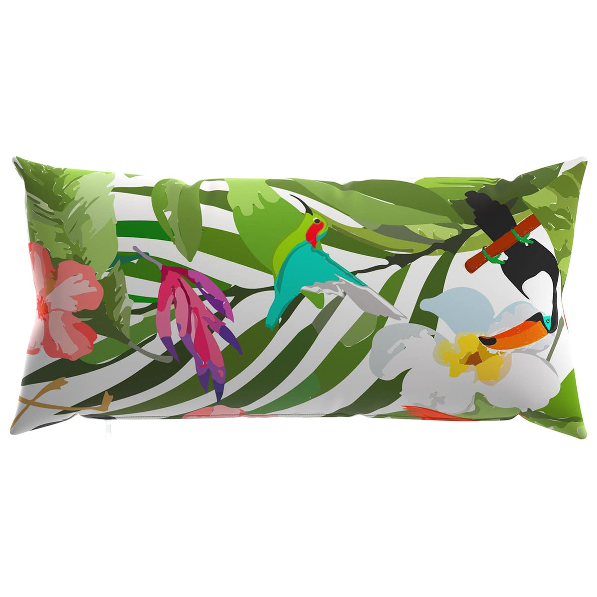Presvlaka za jastuk 2 pcs HEERLEN Crna 40 x 80 cm Poliester