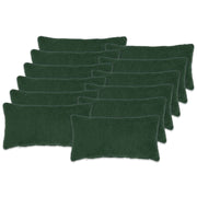 Presvlaka za jastuk 12 pcs HEERLEN Tamnozelena 40 x 80 cm