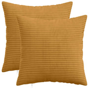 Presvlaka za jastuk 2 pcs HEERLEN Žuta 45 x 45 cm Kord