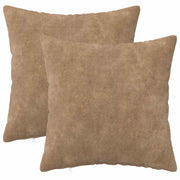 Presvlaka za jastuk 2 pcs HEERLEN Sivosmeđa 45 x 45 cm