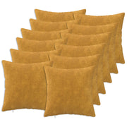 Presvlaka za jastuk 12 pcs HEERLEN Žuta 50 x 50 cm