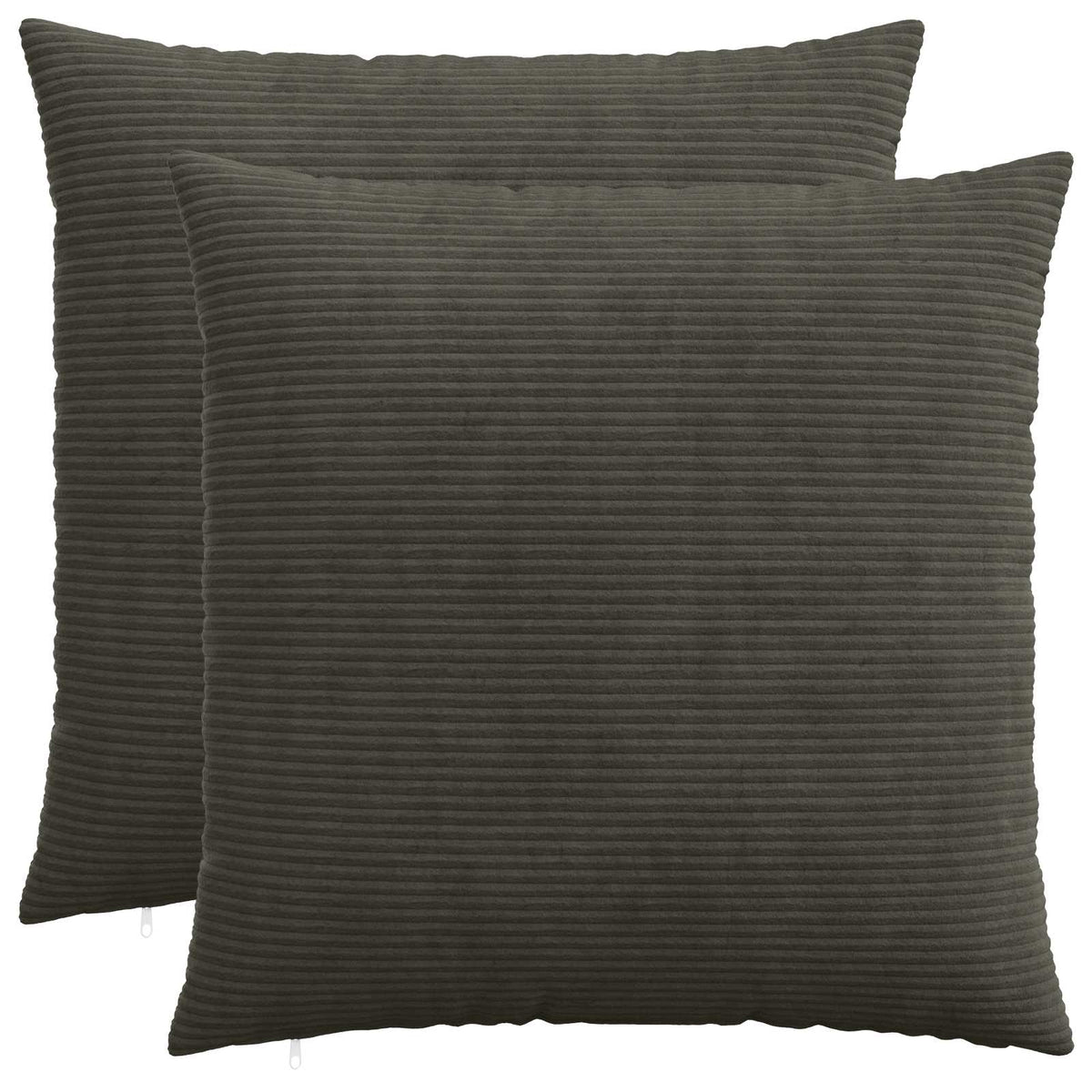 Presvlaka za jastuk 2 pcs HEERLEN Antracit 55 x 55 cm Kord