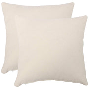 Presvlaka za jastuk 2 pcs HEERLEN Krem 55 x 55 cm Bouclé