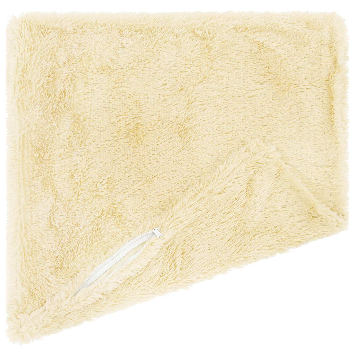 Presvlaka za jastuk 6 pcs HEERLEN Krem 55 x 55 cm PV flis