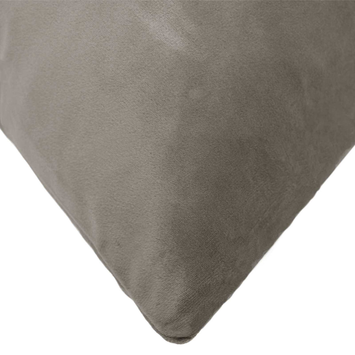 Presvlaka za jastuk 6 pcs HEERLEN Svjetlosiva 60 x 60 cm Baršun