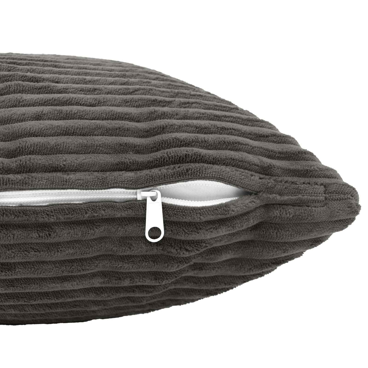 Presvlaka za jastuk 2 pcs HEERLEN Tamnosiva 60 x 60 cm Kord