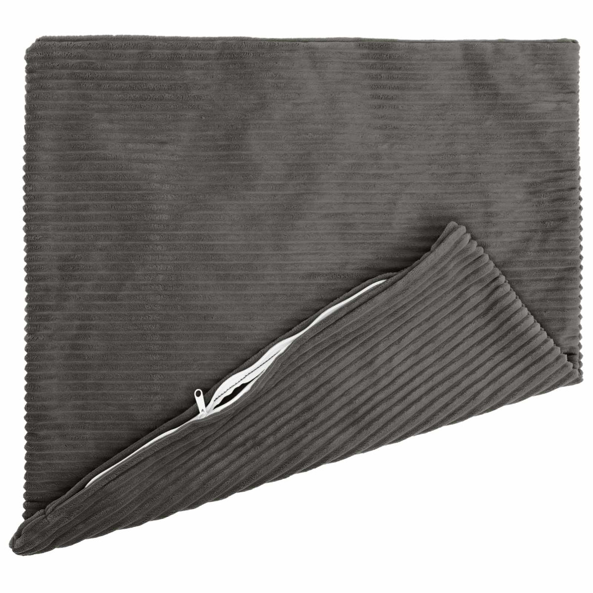 Presvlaka za jastuk 2 pcs HEERLEN Tamnosiva 60 x 60 cm Kord
