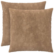 Presvlaka za jastuk 2 pcs HEERLEN Sivosmeđa 60 x 60 cm