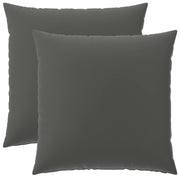 Presvlaka za jastuk 2 pcs HEERLEN Antracit 60 x 60 cm Poliester