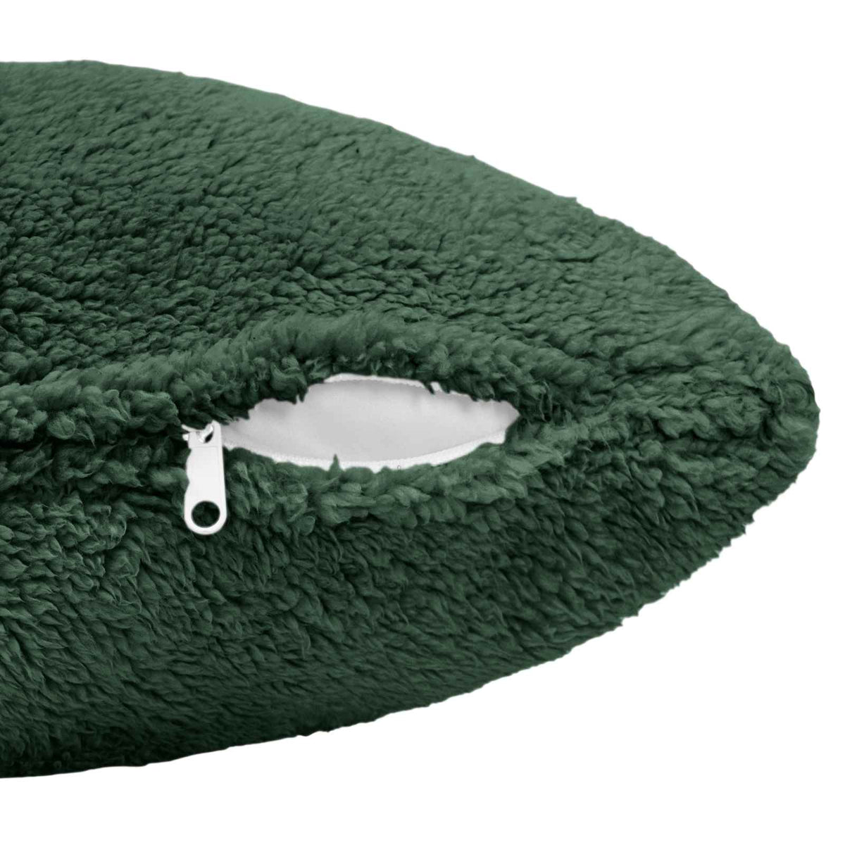 Presvlaka za jastuk 6 pcs HEERLEN Tamnozelena 60 x 60 cm Bouclé