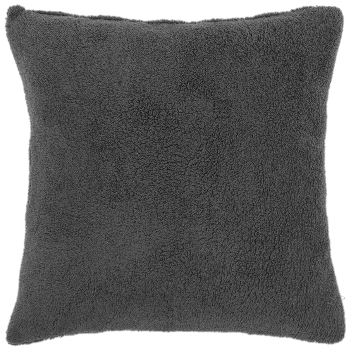 Presvlaka za jastuk 6 pcs HEERLEN Tamnosiva 60 x 60 cm Bouclé