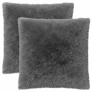Presvlaka za jastuk 2 pcs HEERLEN Svjetlosiva 60 x 60 cm