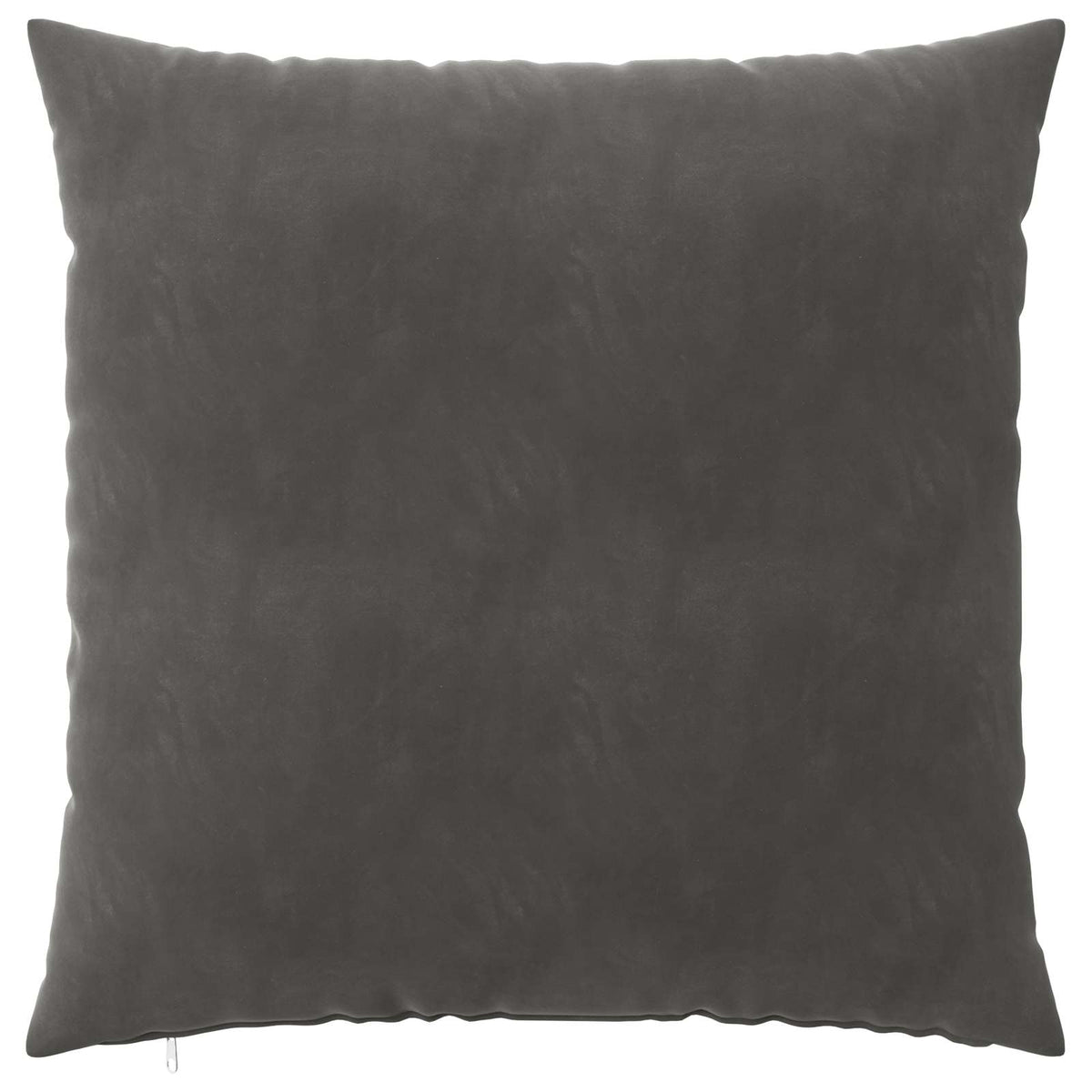 Presvlaka za jastuk 6 pcs HEERLEN Tamnosiva 65 x 65 cm Baršun