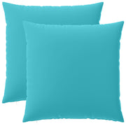 Presvlaka za jastuk 2 pcs HEERLEN Tirkizna 65 x 65 cm Poliester