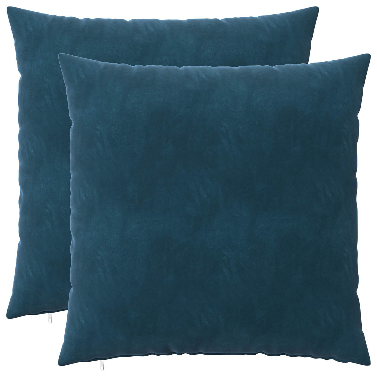 Presvlaka za jastuk 2 pcs HEERLEN Plava 80 x 80 cm Baršun