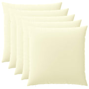 Presvlaka za jastuk 6 pcs HEERLEN Krem 80 x 80 cm Poliester