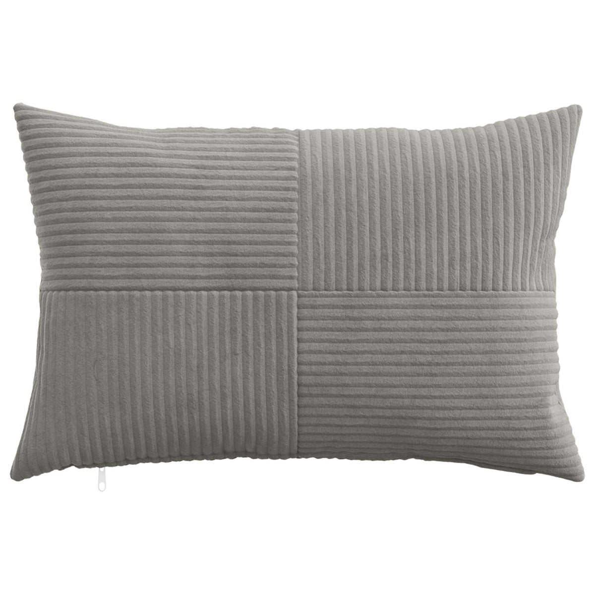 Presvlaka za jastuk 6 pcs ALMELO Svjetlosiva 30 x 50 cm Kord