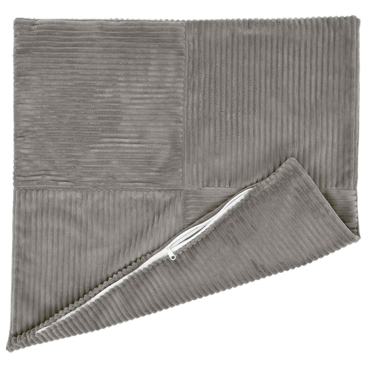 Presvlaka za jastuk 6 pcs ALMELO Svjetlosiva 40 x 40 cm Kord