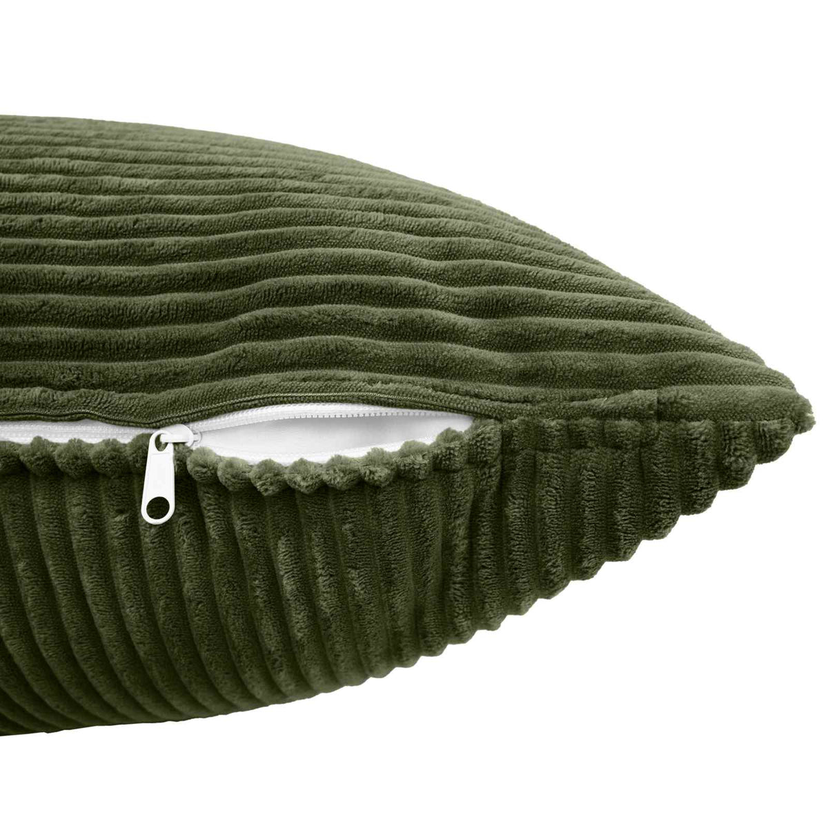 Presvlaka za jastuk 12 pcs ALMELO Zelena 40 x 80 cm Kord