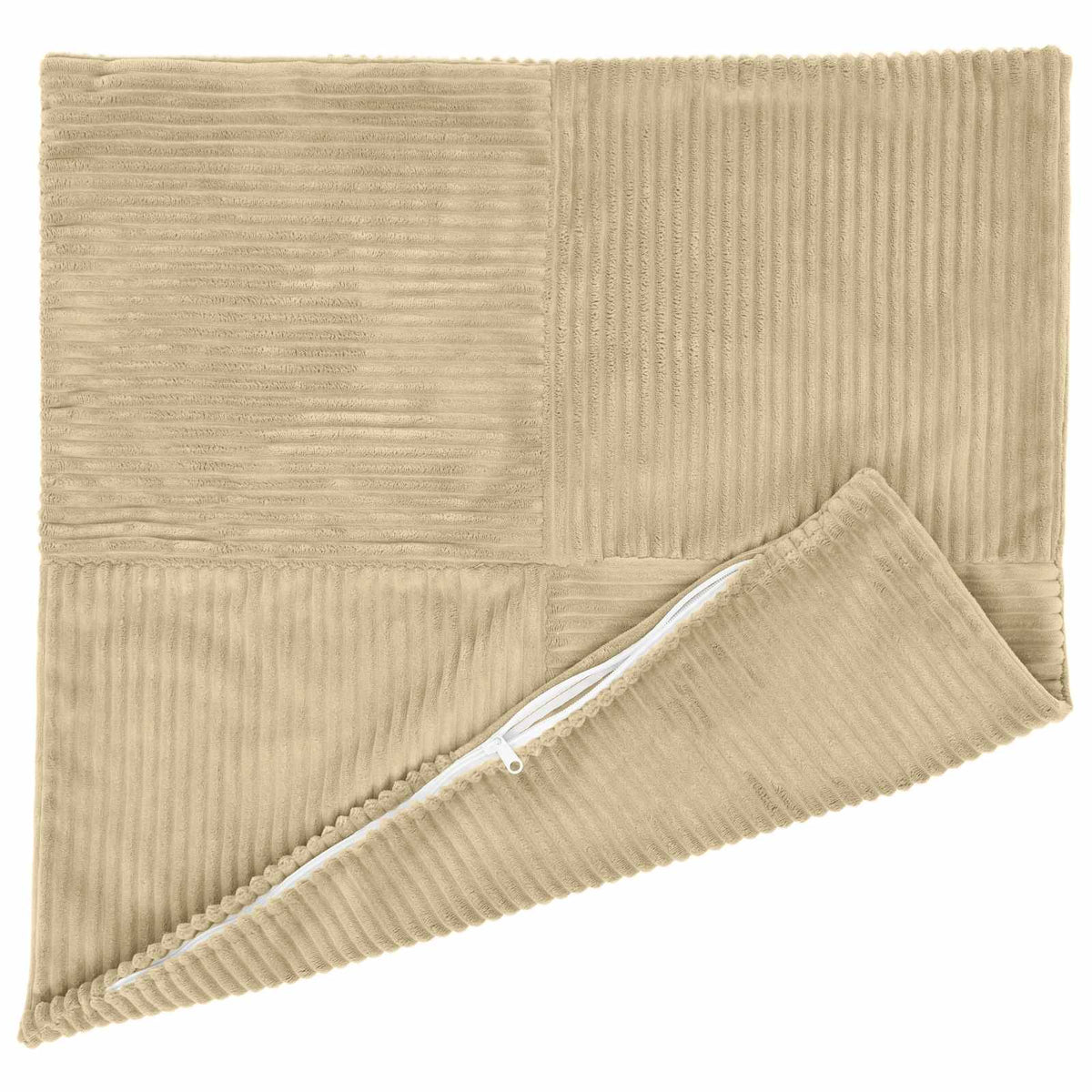 Presvlaka za jastuk 6 pcs ALMELO Siva zelena 80 x 80 cm Kord