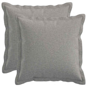 Presvlaka za jastuk 2 pcs HOUTEN Oblačnosiva 30 x 30 cm