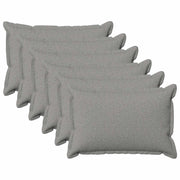 Presvlaka za jastuk 6 pcs HOUTEN Oblačnosiva 30 x 50 cm