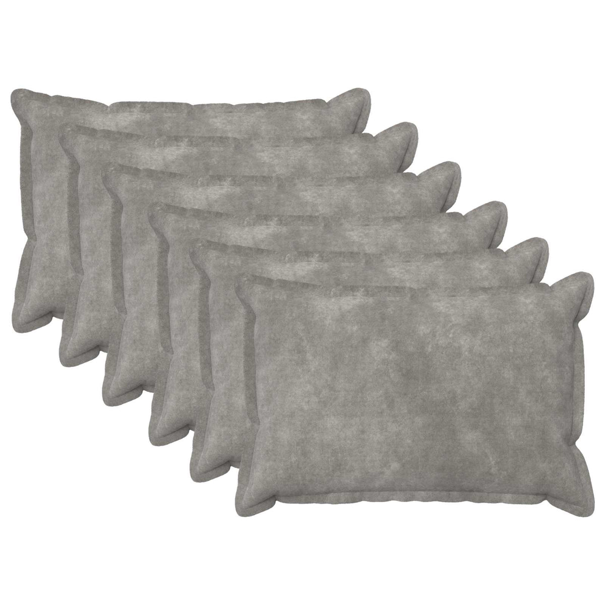 Presvlaka za jastuk 6 pcs HOUTEN Svjetlosiva 30 x 50 cm