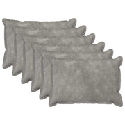 Presvlaka za jastuk 6 pcs HOUTEN Svjetlosiva 30 x 50 cm