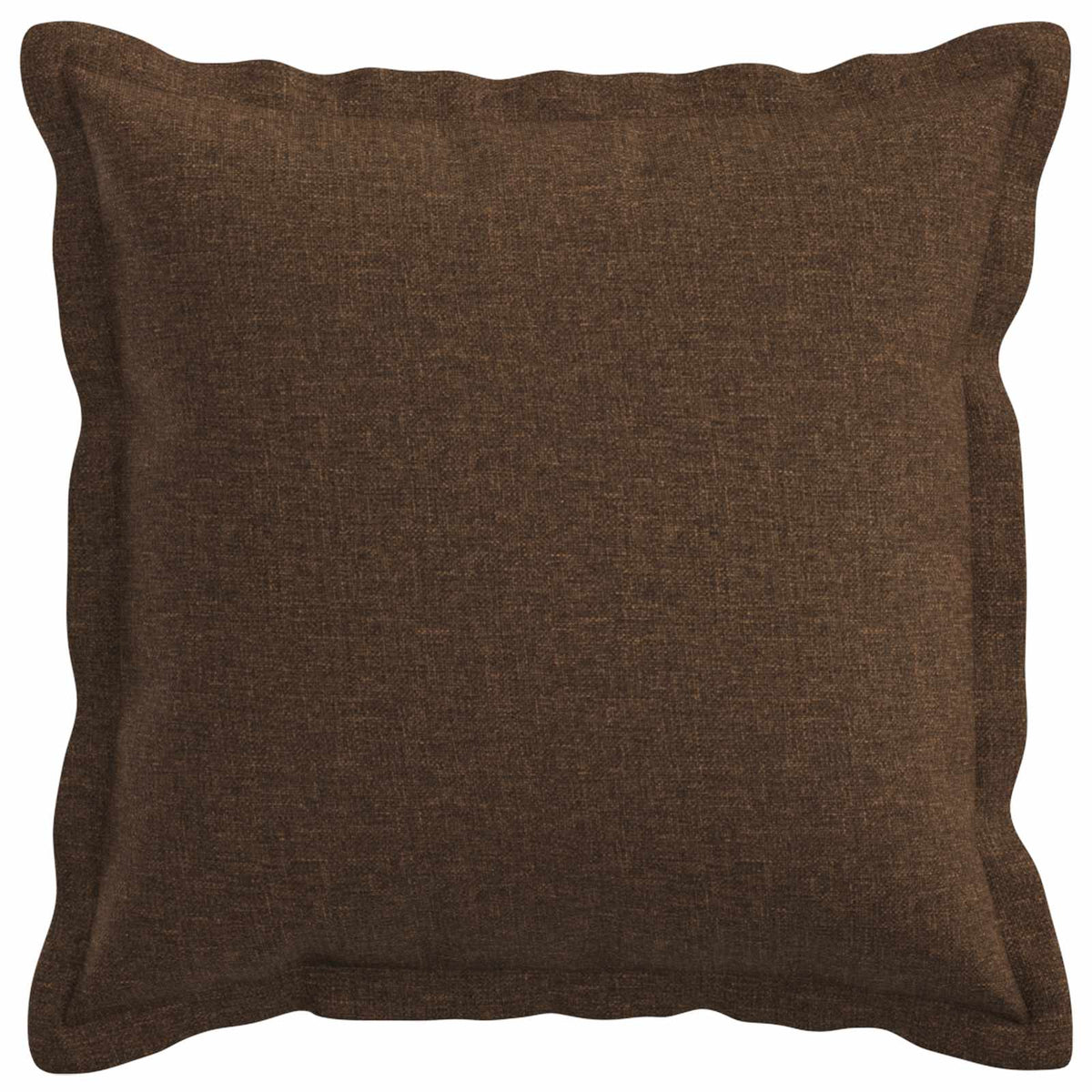 Presvlaka za jastuk 6 pcs HOUTEN Smeđa 40 x 40 cm Umjetni lan