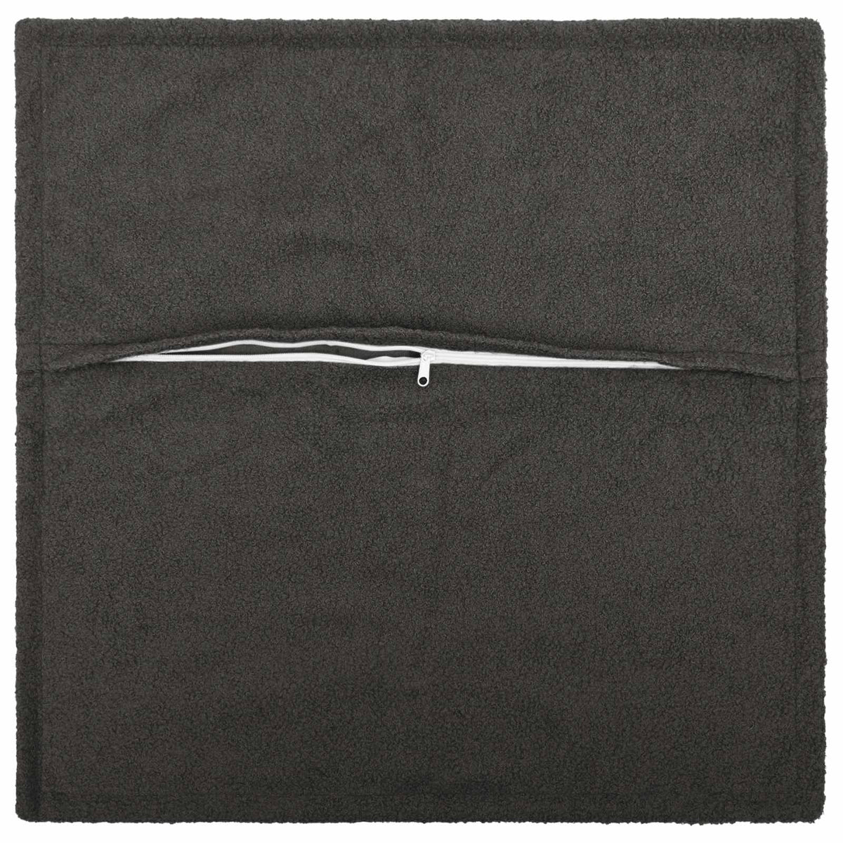 Presvlaka za jastuk 2 pcs HOUTEN Tamnosiva 40 x 40 cm Bouclé