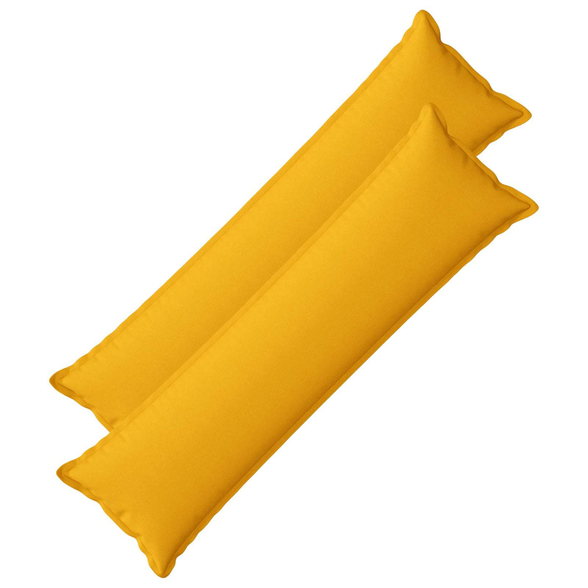 Presvlaka za jastuk 2 pcs HOUTEN Svijetlo žuta 40 x 145 cm