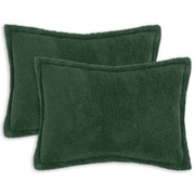 Presvlaka za jastuk 2 pcs HOUTEN Tamnozelena 40 x 60 cm Bouclé