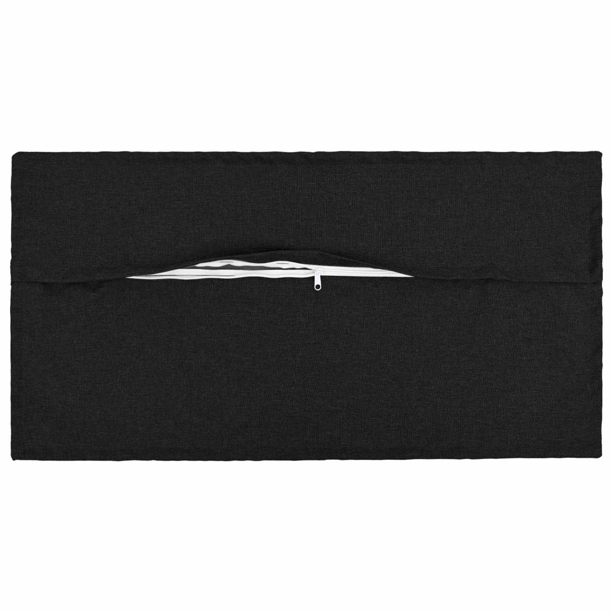 Presvlaka za jastuk 12 pcs HOUTEN Crna 40 x 80 cm Umjetni lan