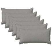 Presvlaka za jastuk 6 pcs HOUTEN Oblačnosiva 40 x 80 cm