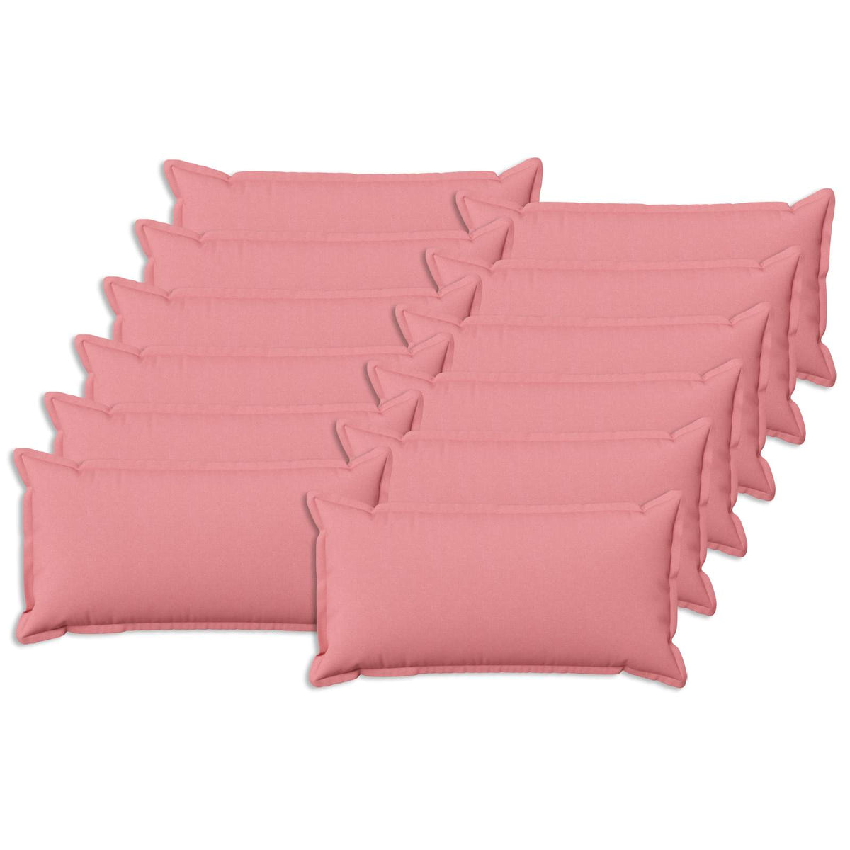 Presvlaka za jastuk 12 pcs HOUTEN Ružičasta 40 x 80 cm